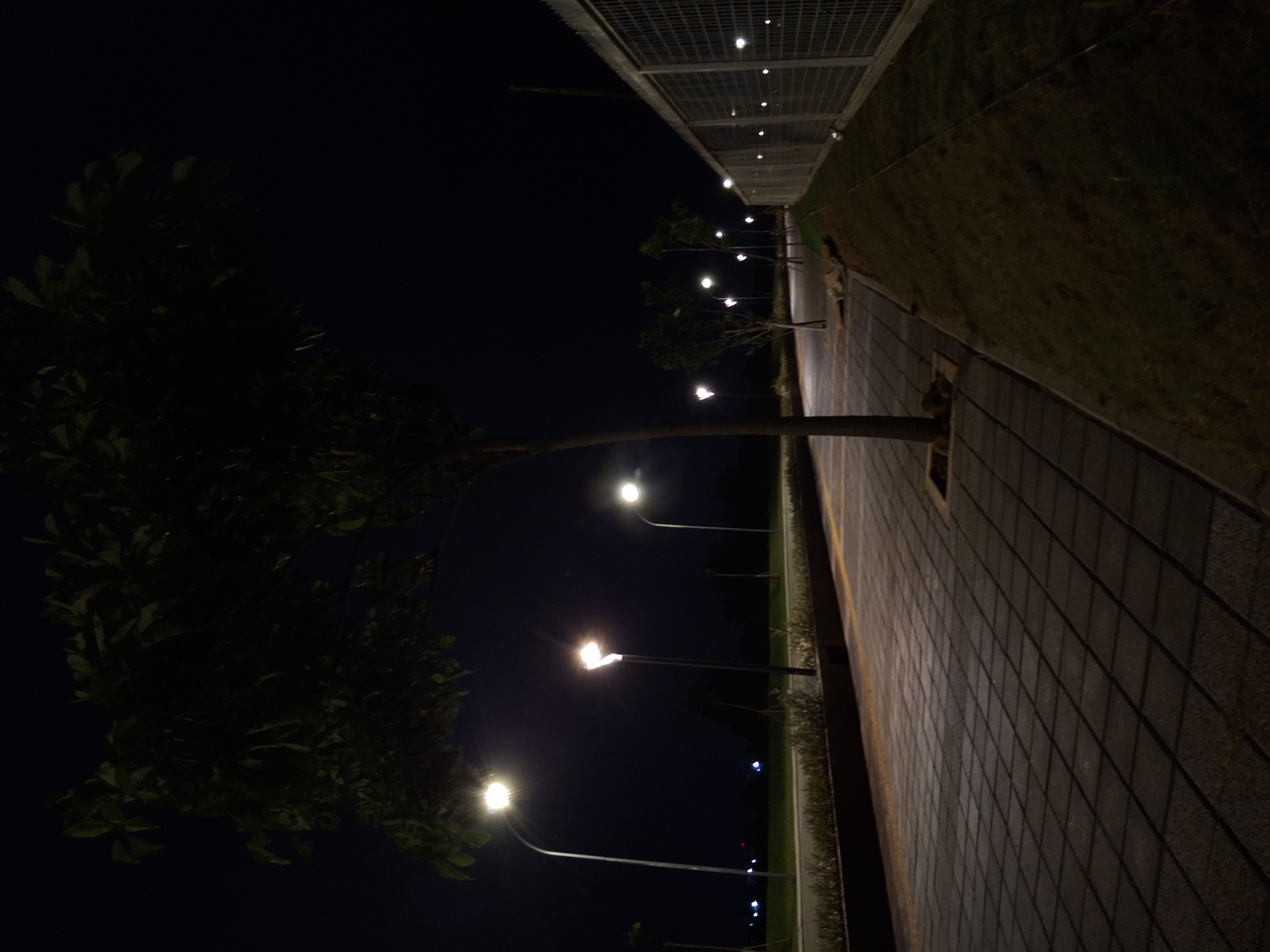 Pemandangan malam GDC Grand Duta City